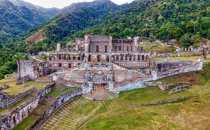 Sans-Souci Palace in Milot, Haiti.