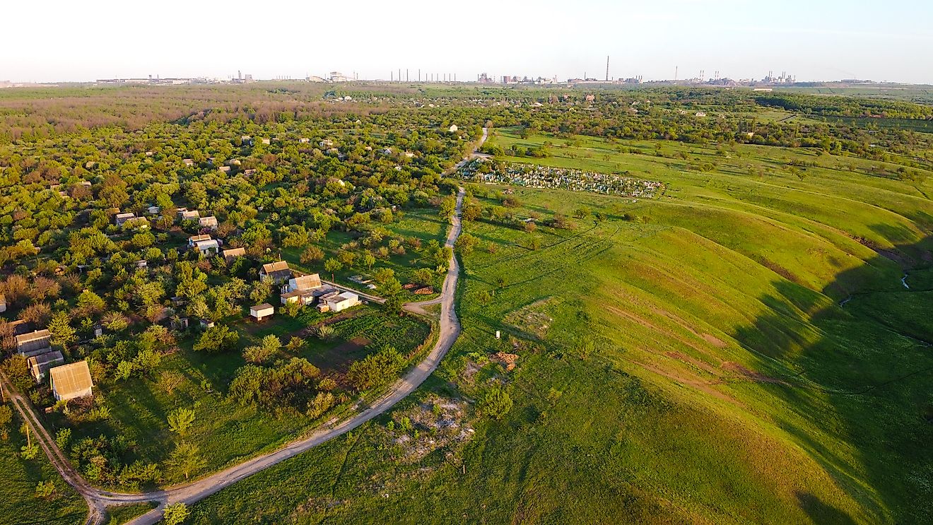 Alchevsk, Ukraine. Editorial credit: Oleh Oleinik / Shutterstock.com
