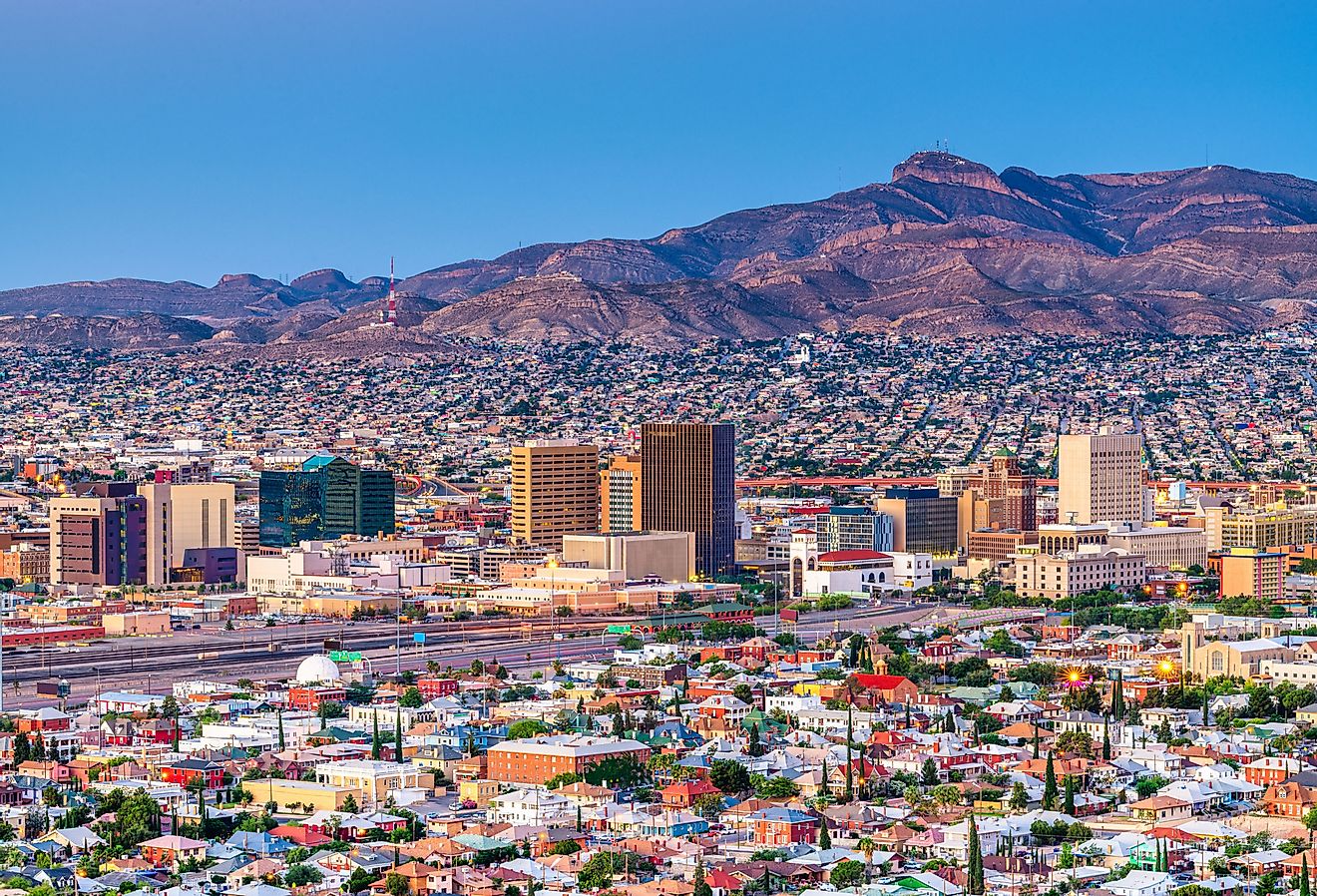 El Paso, Texas is the sunniest city in the US.
