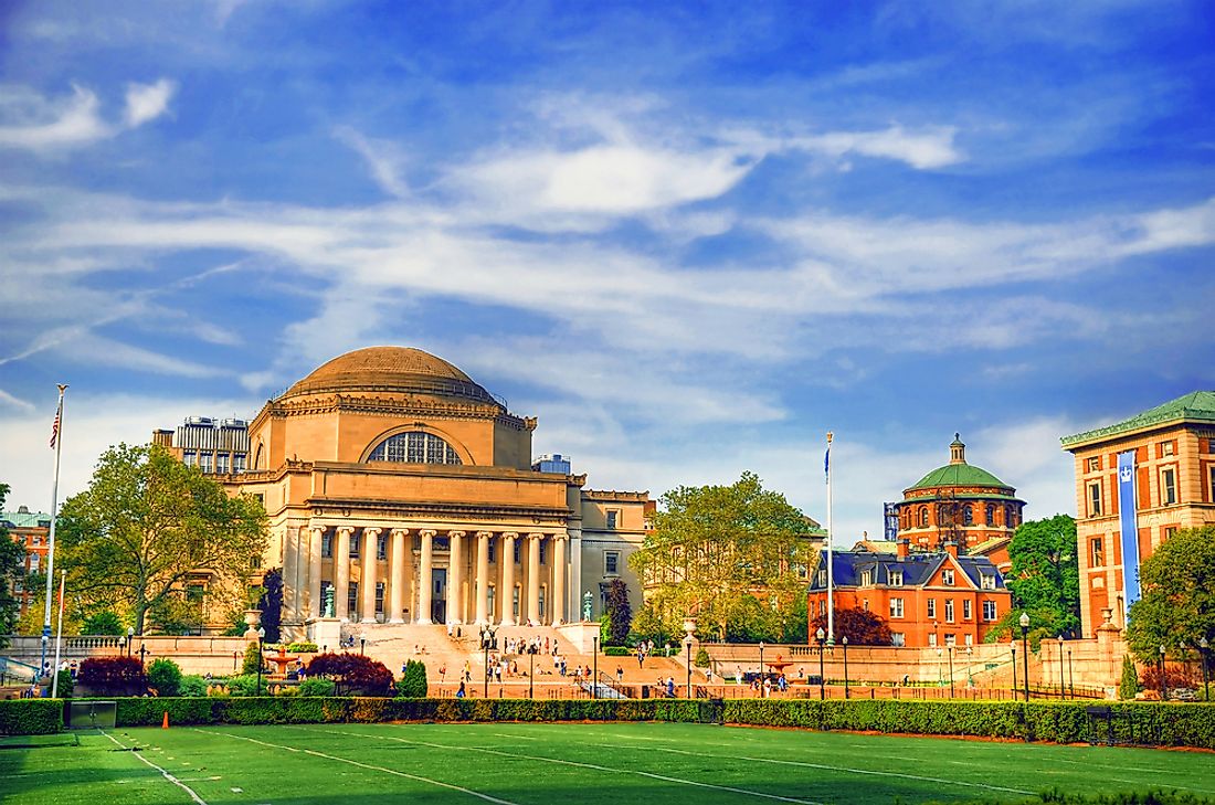 Columbia University in New York. 