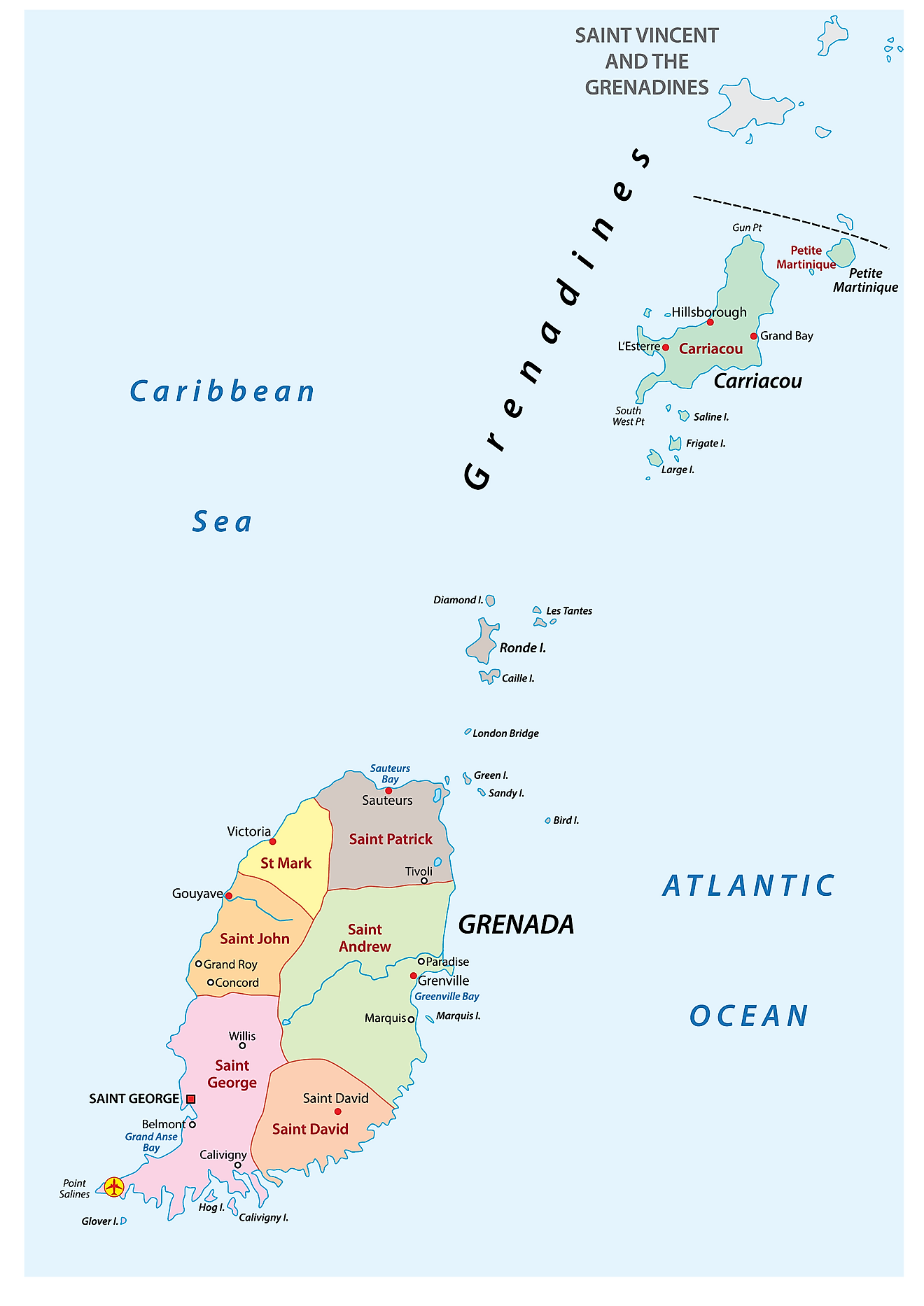 Grenada Maps & Facts - World Atlas