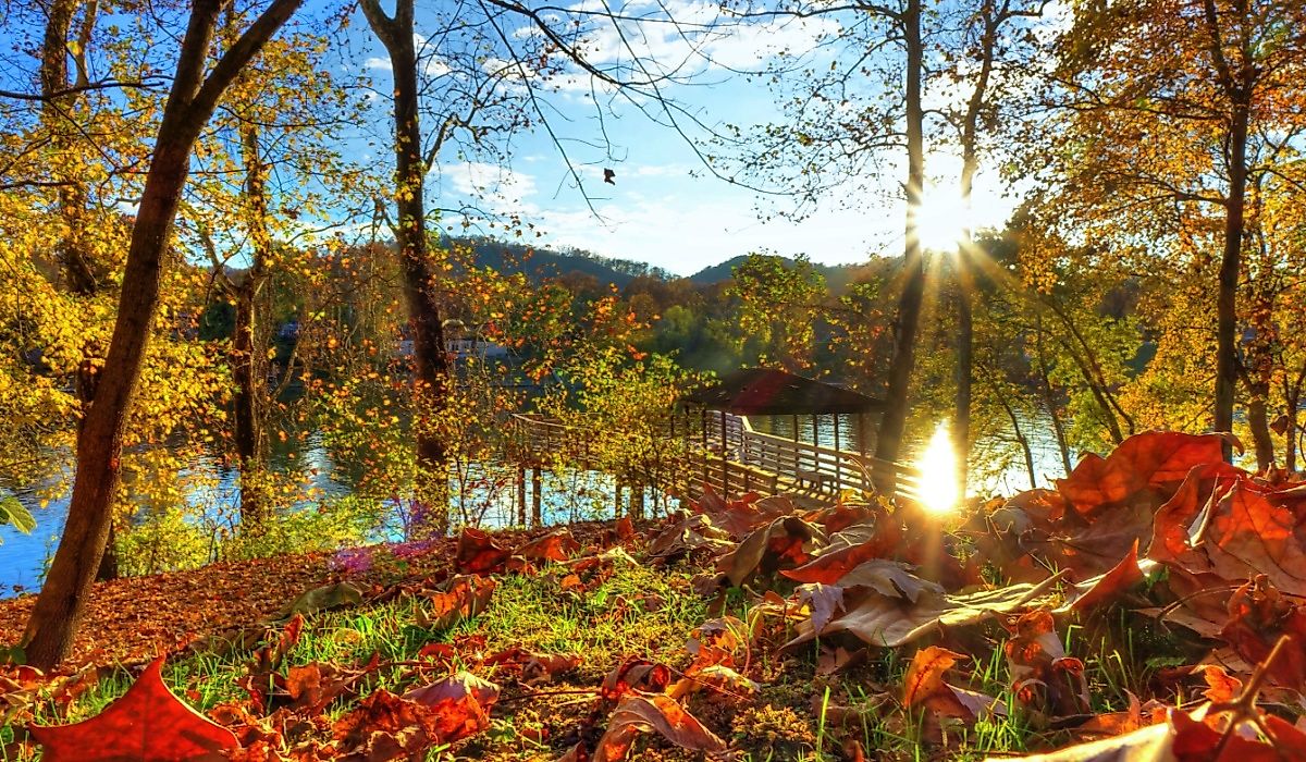 Daniel Boone Park in Charleston, West Virginia.