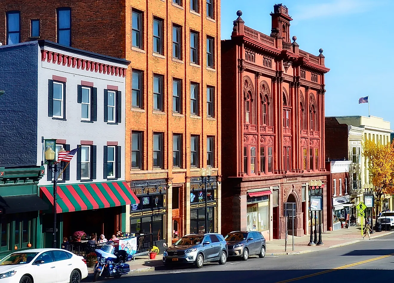 Downtown Geneva, New York. Image credit PQK via Shutterstock