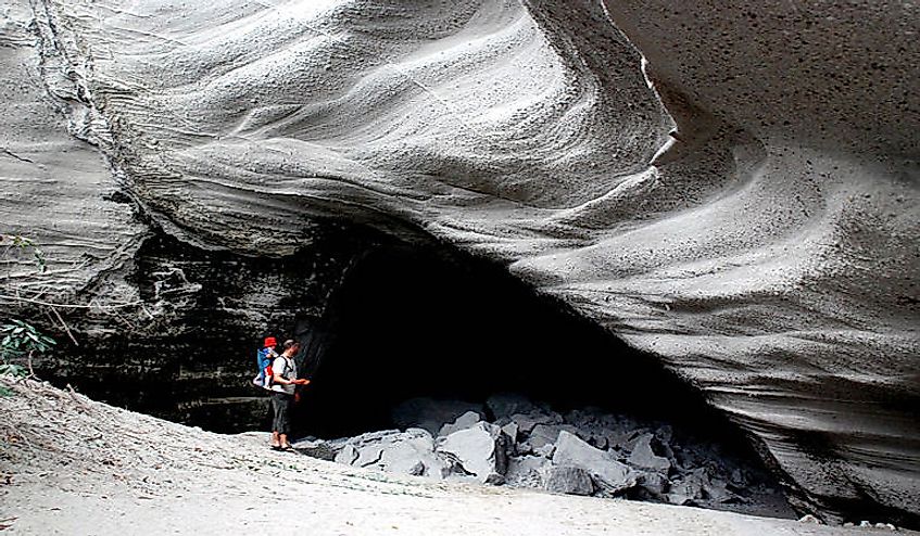  More details Fele's Cave on Lelepa Island in Vanuatu , a UNESCO World Heritage Site in Vanuatu