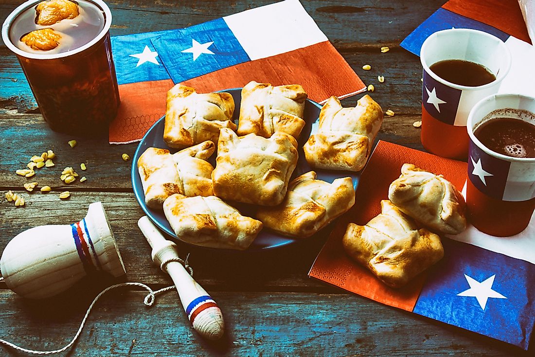 Decorations used to celebrate Chilean Independence Day, The Fiestas Patrias Commemoration.