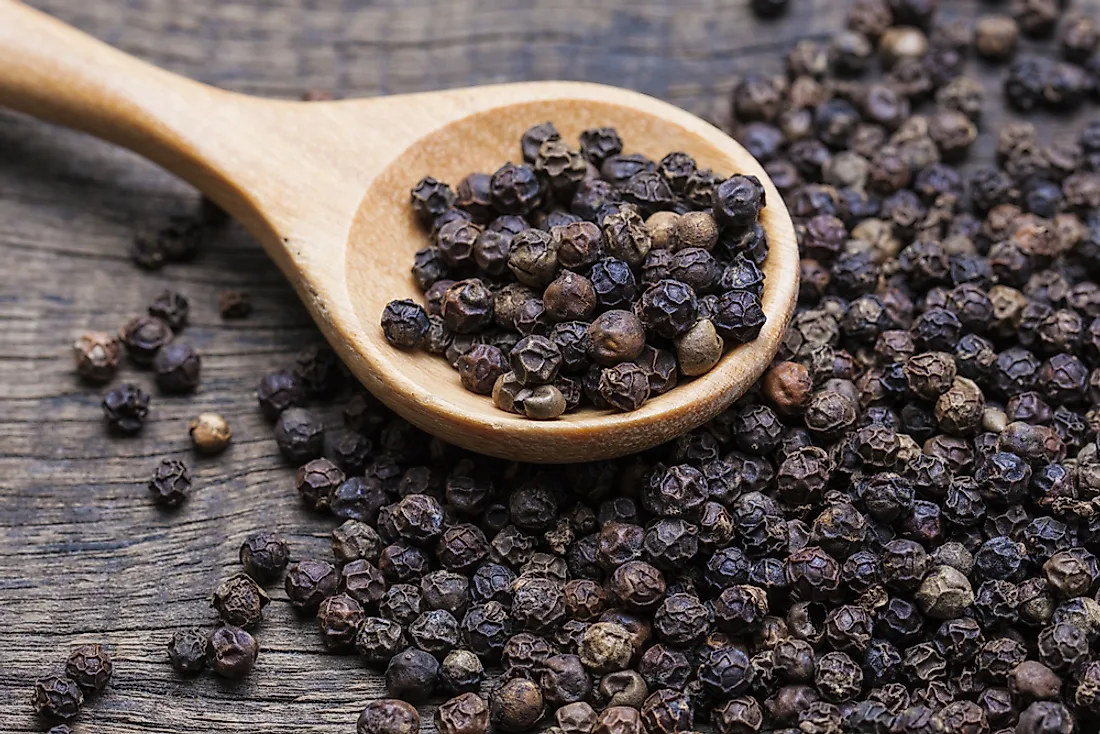 The World&#39;s Top Black Pepper Producing Countries - WorldAtlas