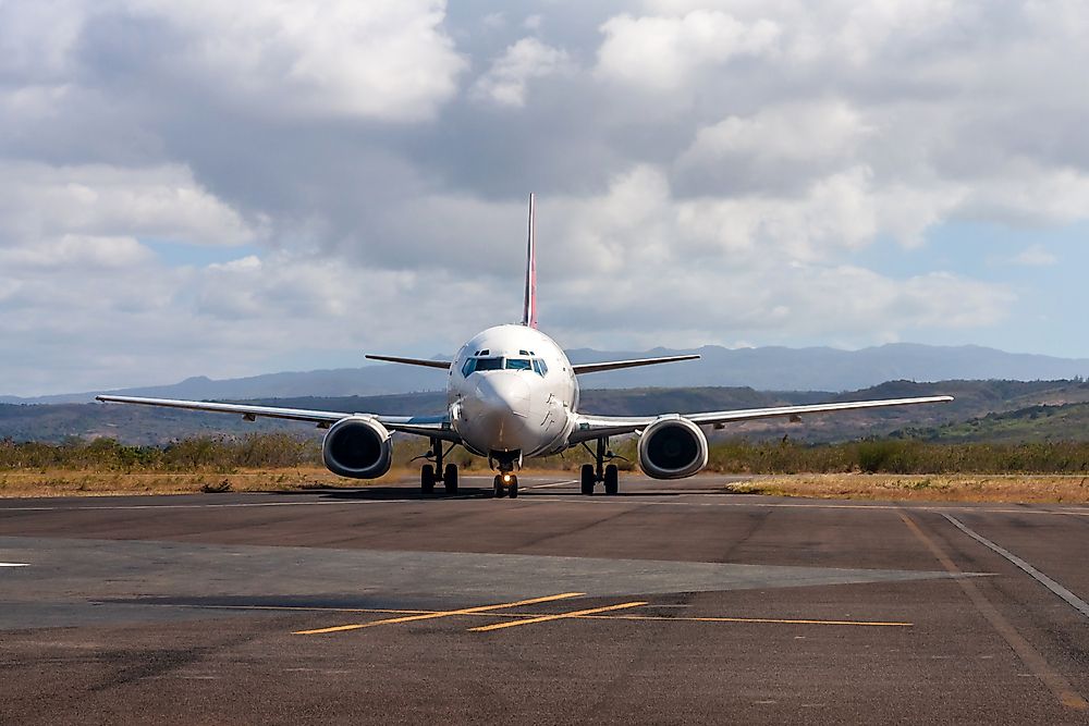 Air travel in Africa is becoming increasingly common. 