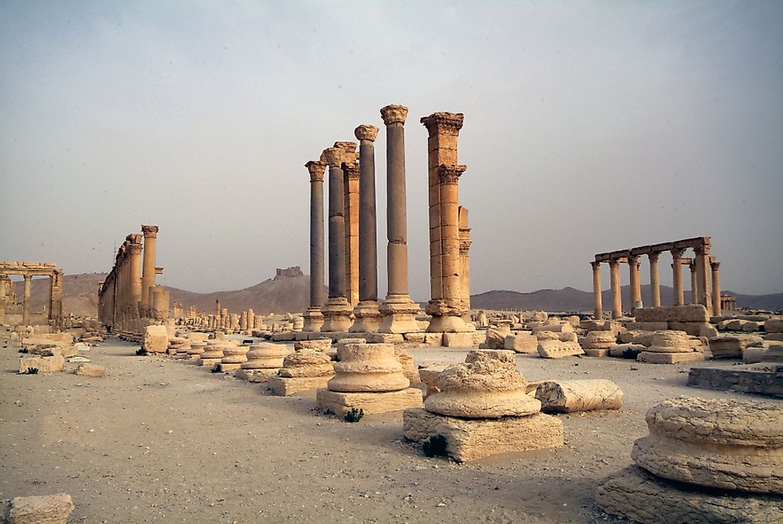 Palmyra, Syria. 