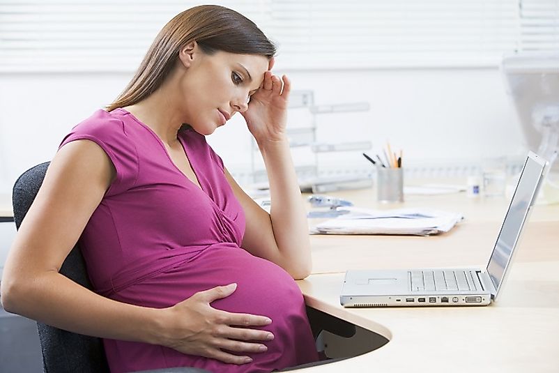 Fear of losing one's job can drive expecting mothers to make less than optimal comprises during pregnancy.
