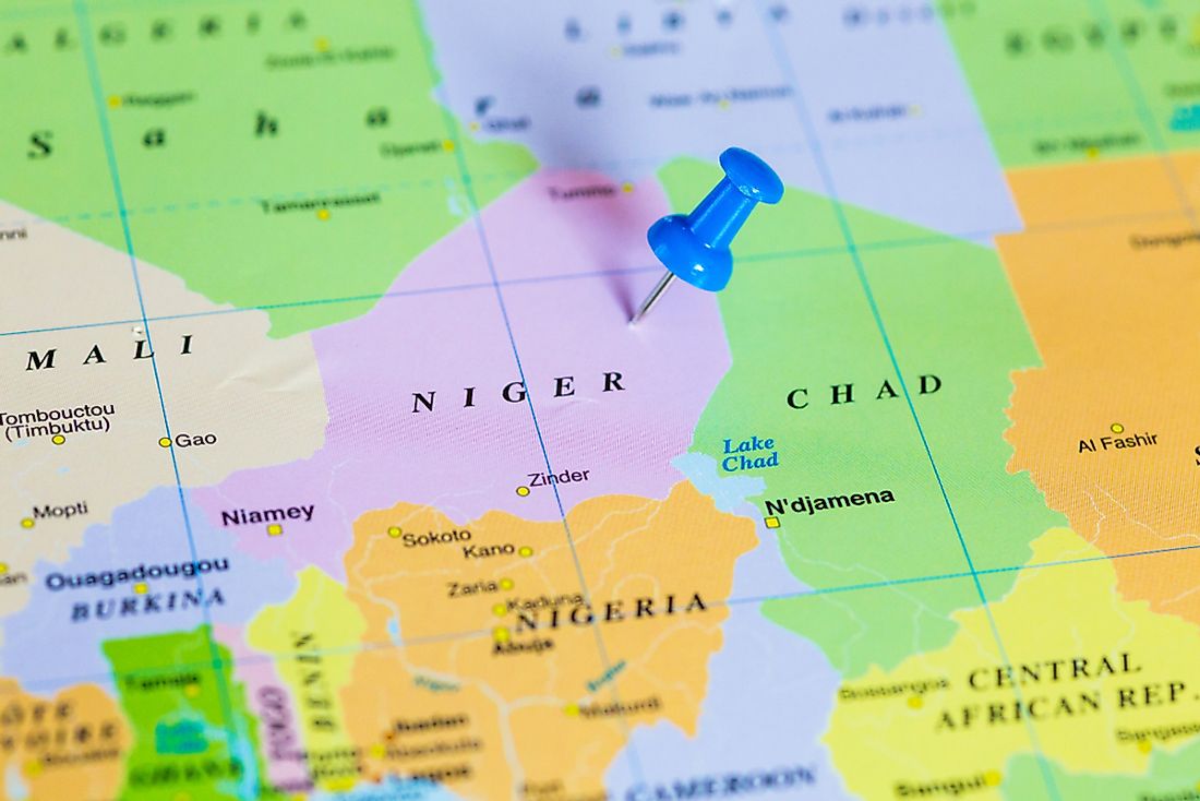 Niger is a landlocked African country. 