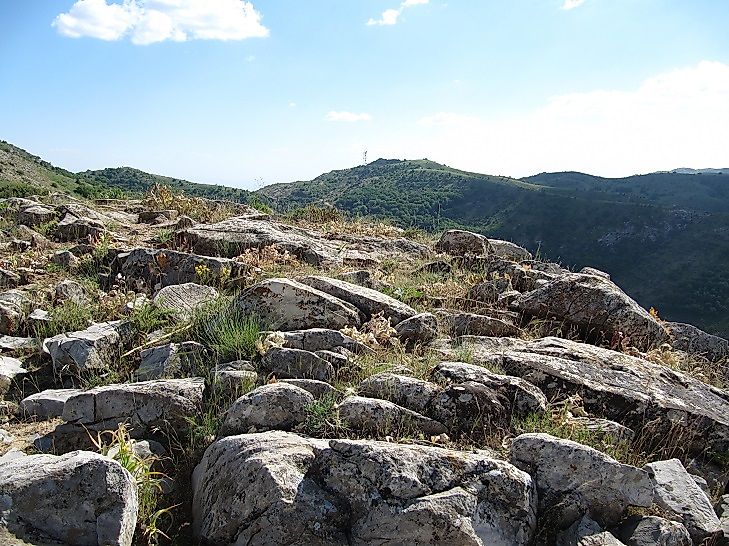 Much of Uzbekistan's topography is characterized by rugged mountain landscapes.