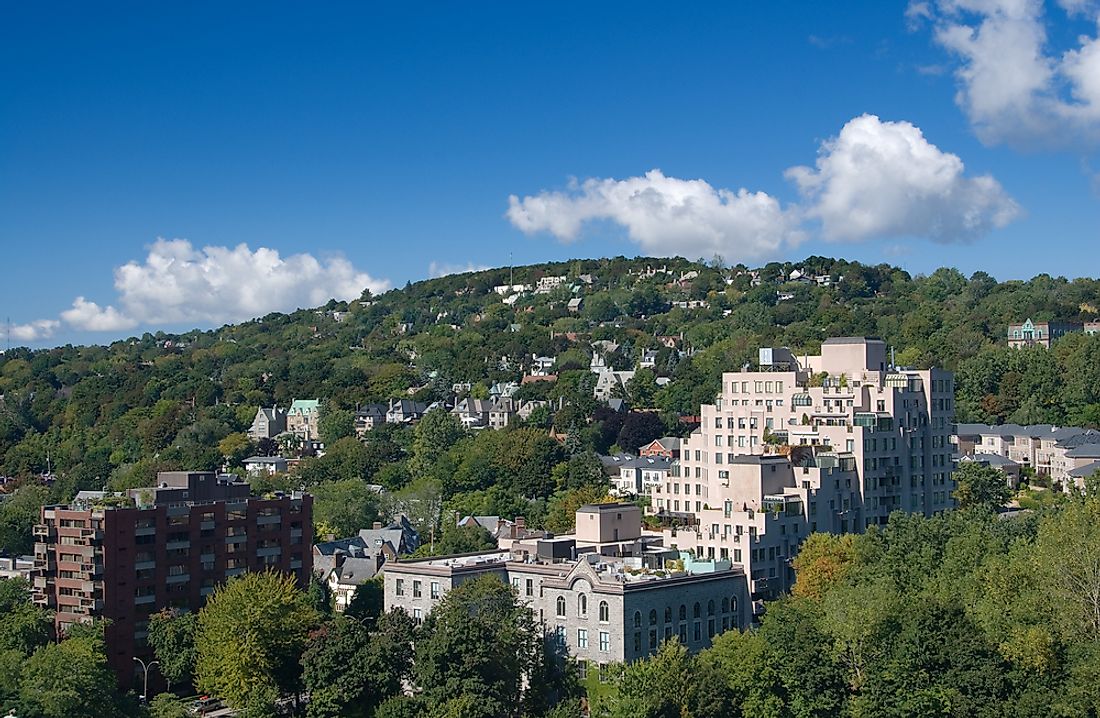 The town of Westmount, Quebec, is considered to be one of the best places to live in Montreal.