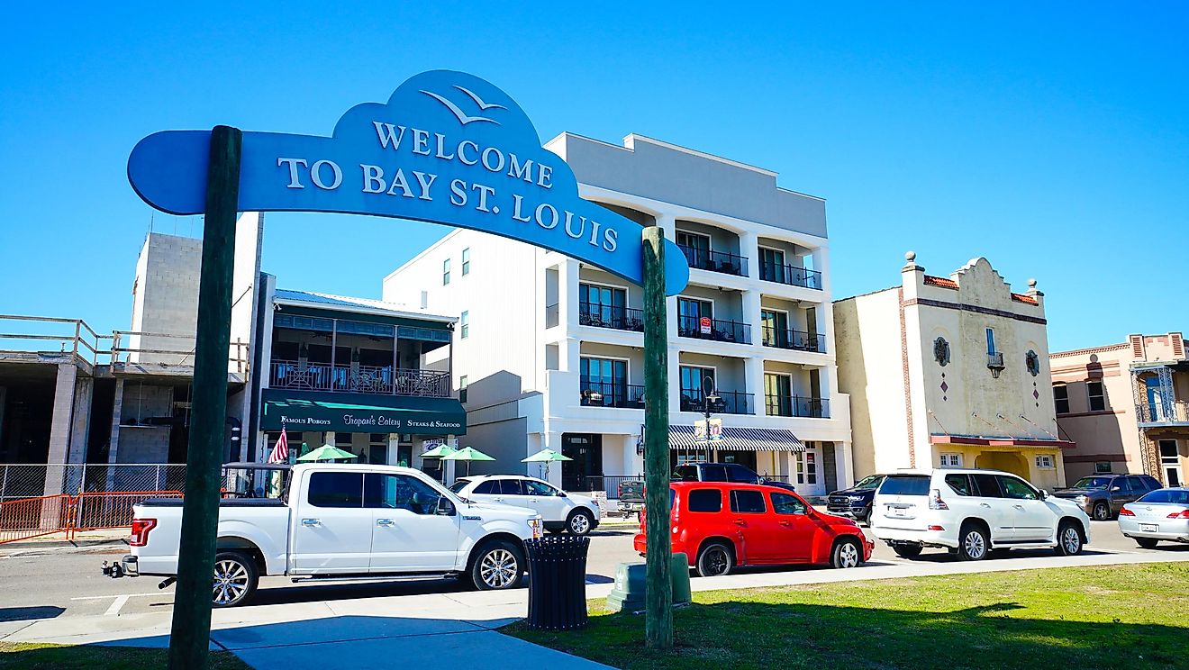 Bay St. Louis, Mississippi. Editorial credit: clayton harrison / Shutterstock.com