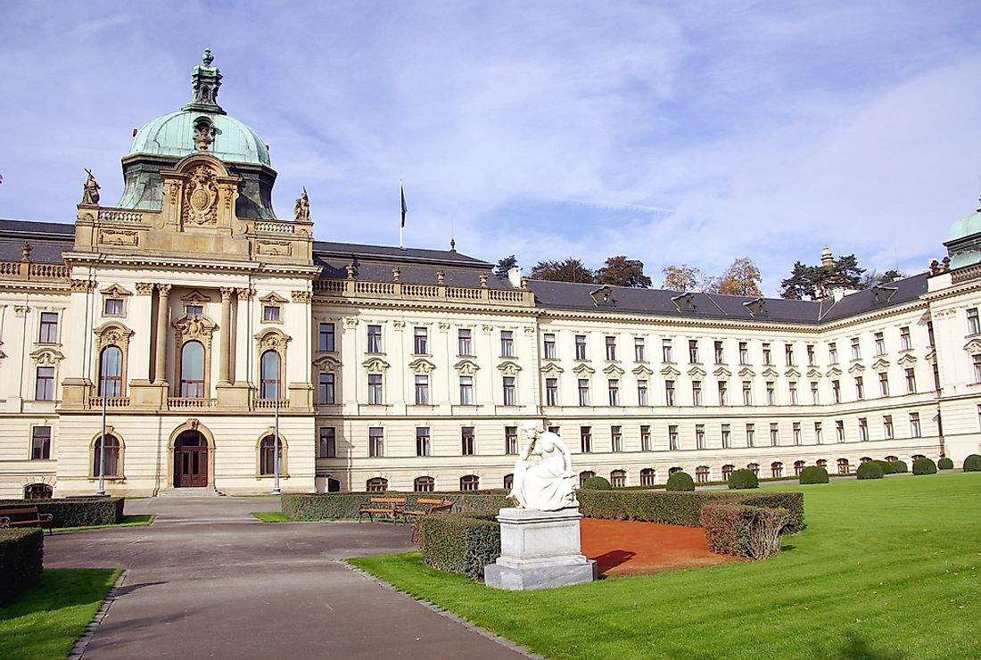 The seat of the government of the Czech Republic. 