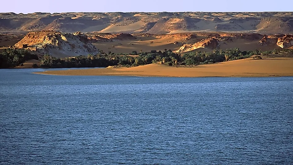 Yoa, one of the largest and most well known of the Ounianga Lakes.