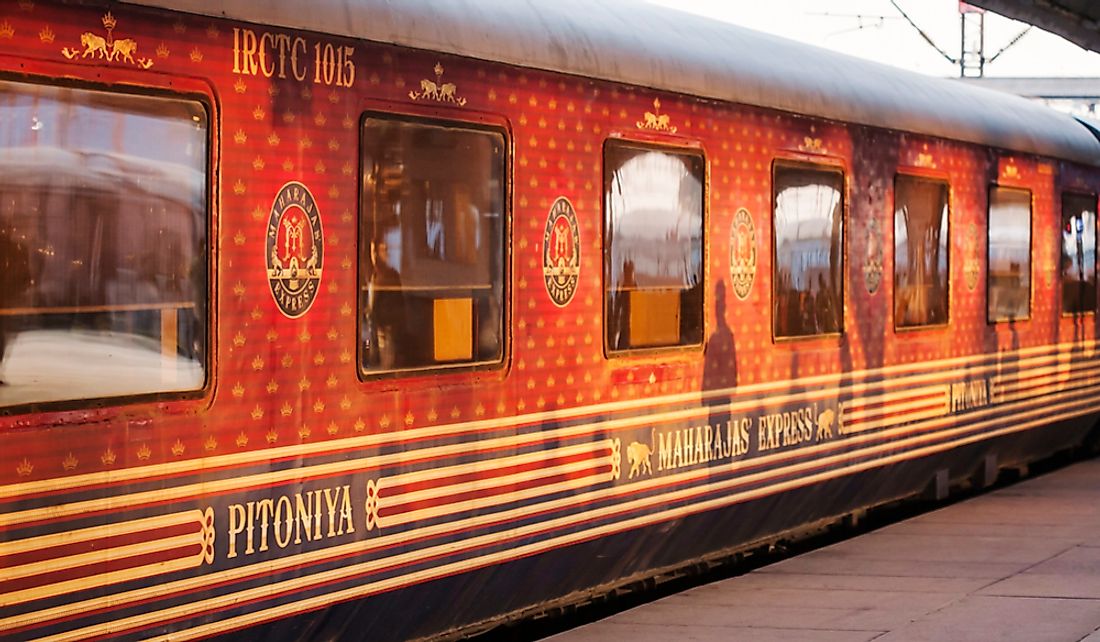 The luxurious Maharajas' Express. Editorial credit: Marben / Shutterstock.com
