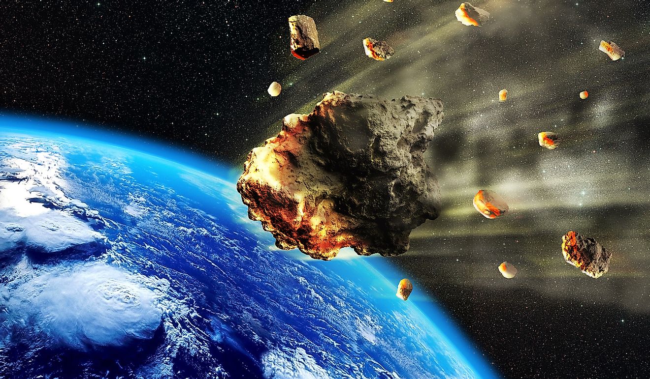 Asteroid impact on Earth is considered to be one of the major