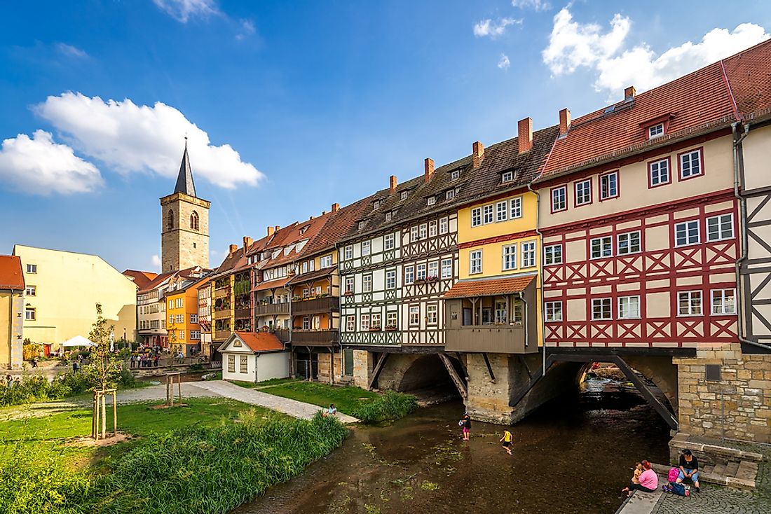 Erfurt, the birthplace of Max Weber. 