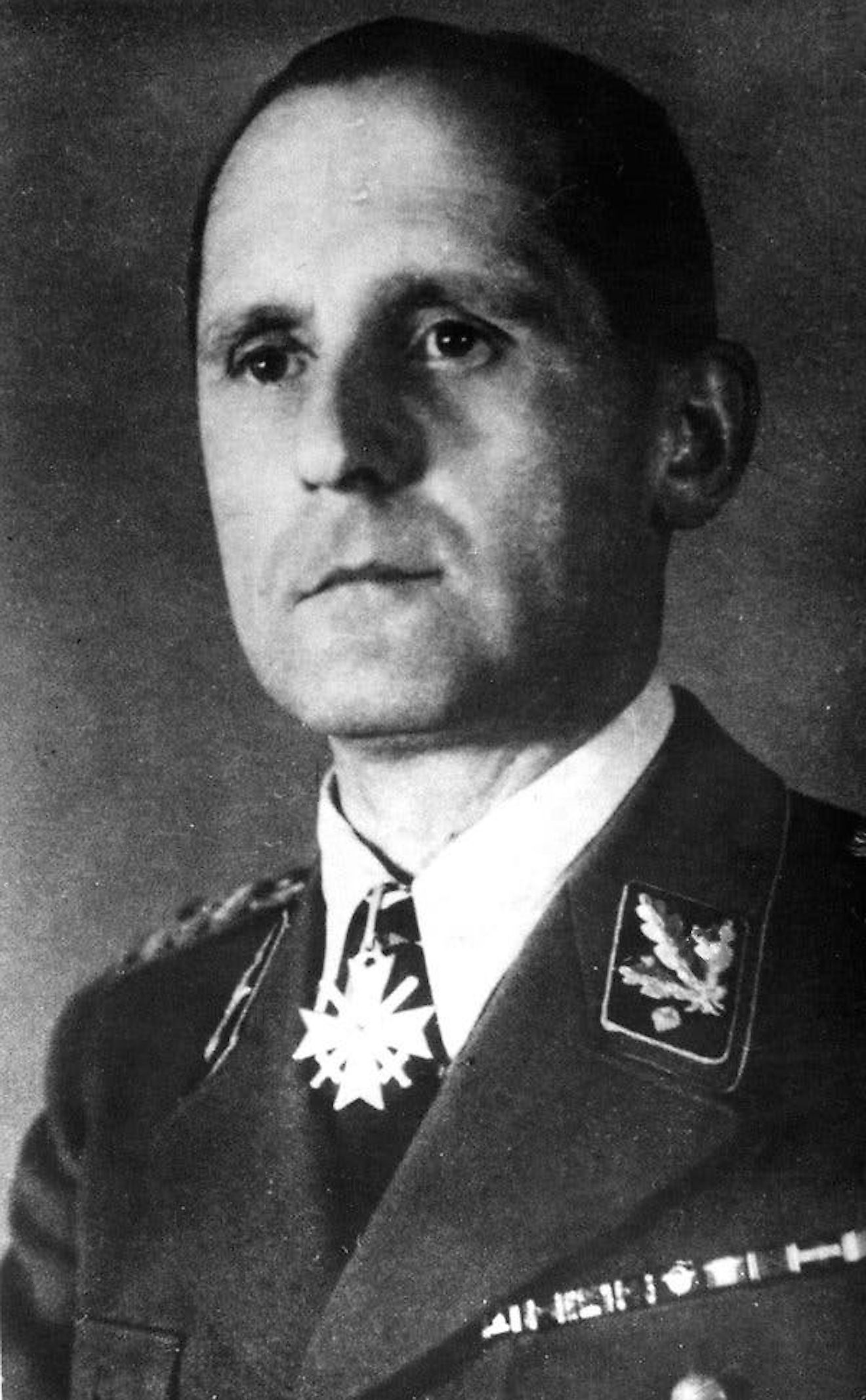 Picture of SS-Gruppenführer Heinrich Müller, the chief of Gestapo, the secret state police of the Nazi Germany.