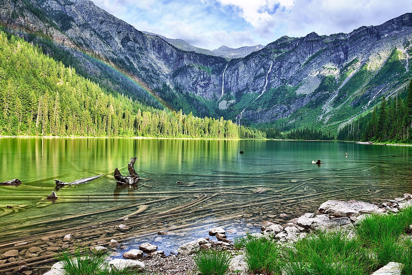 Avalanche Lake, Montana.