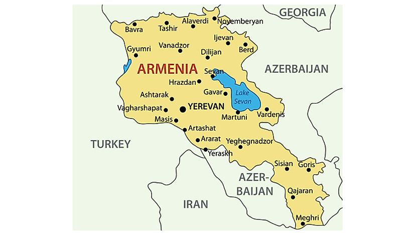 С кем граничит армения показать. Армения на карте. Армянская ССР карта. Армения на карте СССР. Карта Армении 1974.