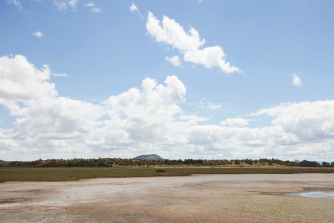 Soil salinity in Tasmania.