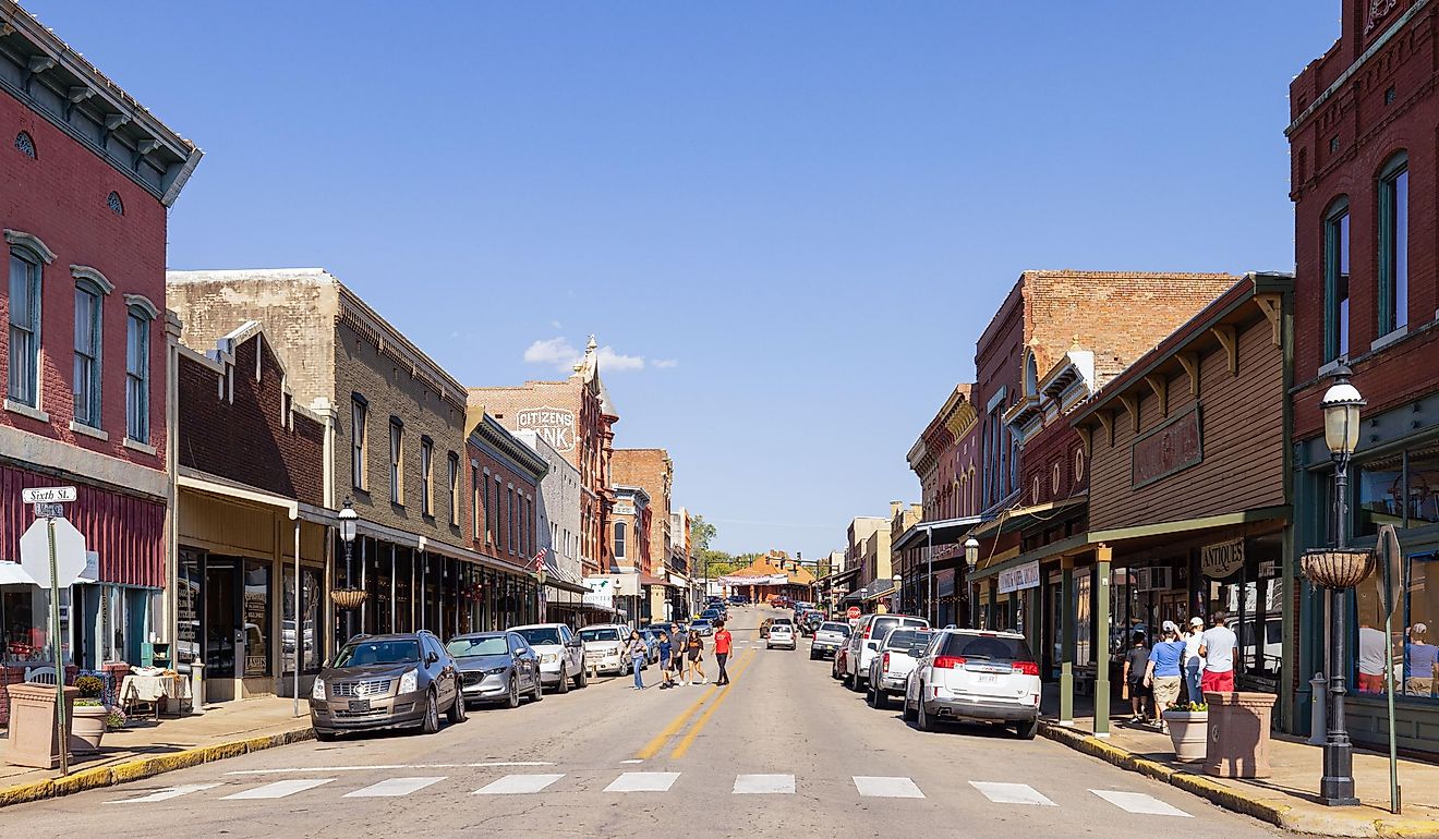 Van Buren, Arkansas, USA. Editorial credit: Roberto Galan / Shutterstock.com