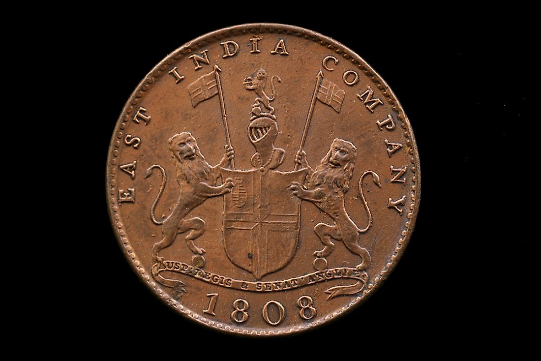 A coin from the British East India company. 