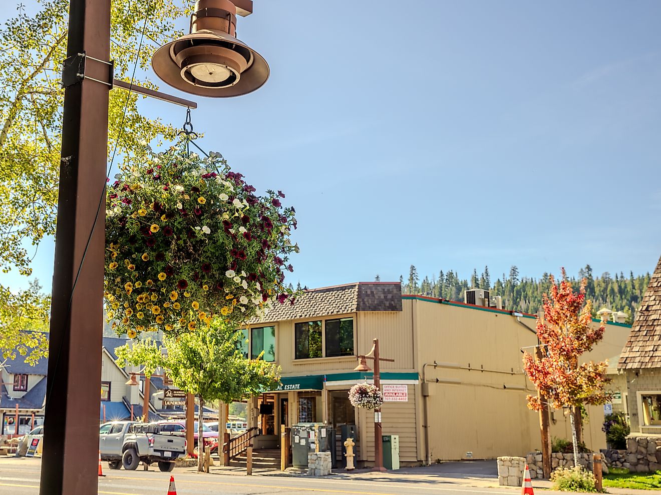 Downtown Tahoe City, California. Image credit Mak Studio via iStock.com