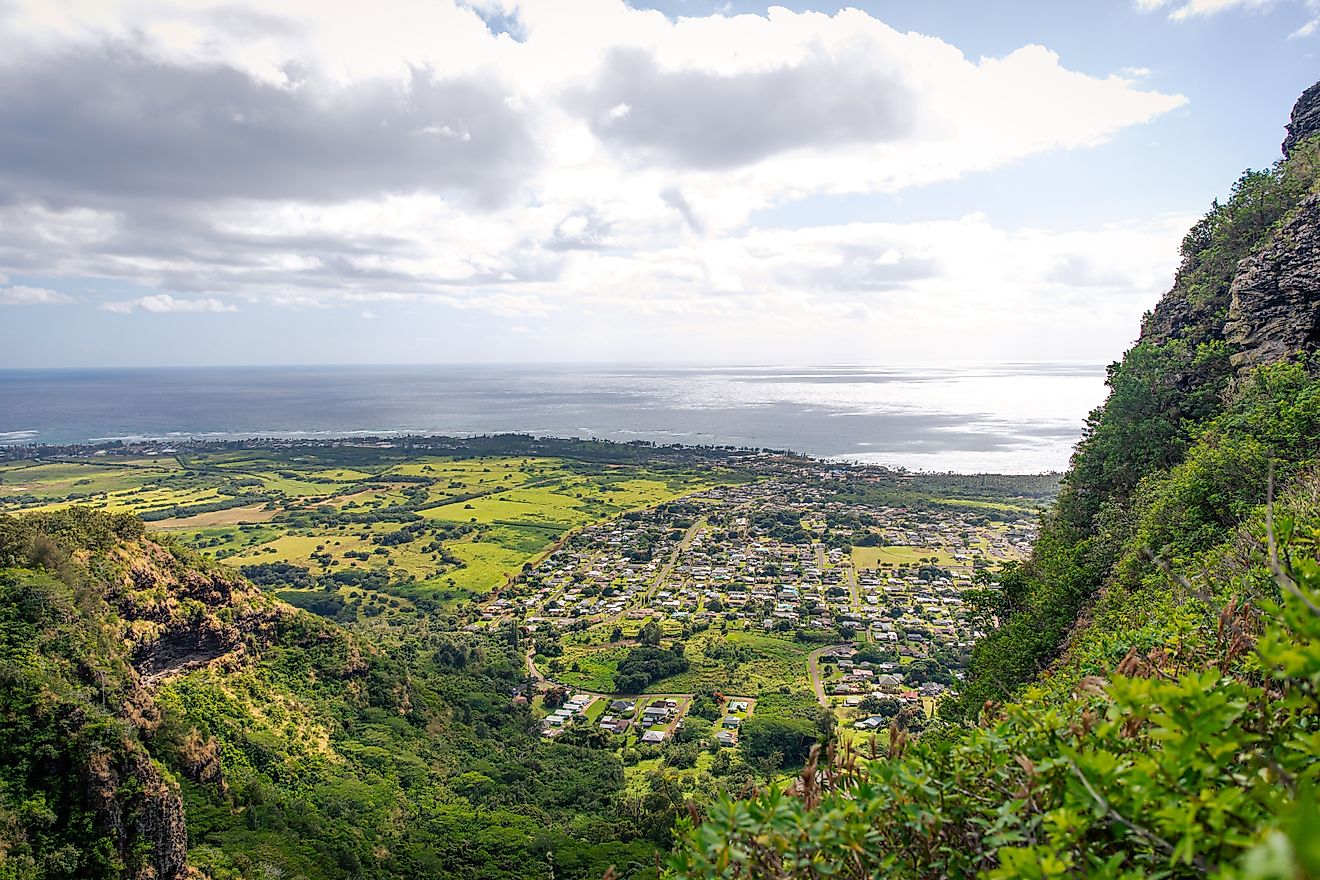 Scenic view of Kauaʻi, Hawaii.