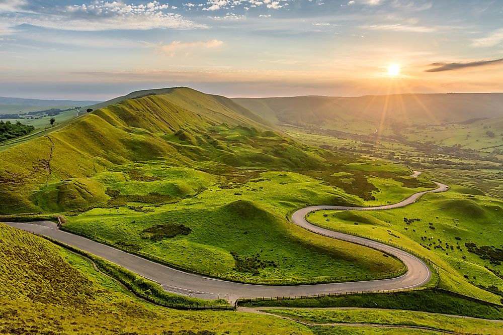 The landscape of England. 