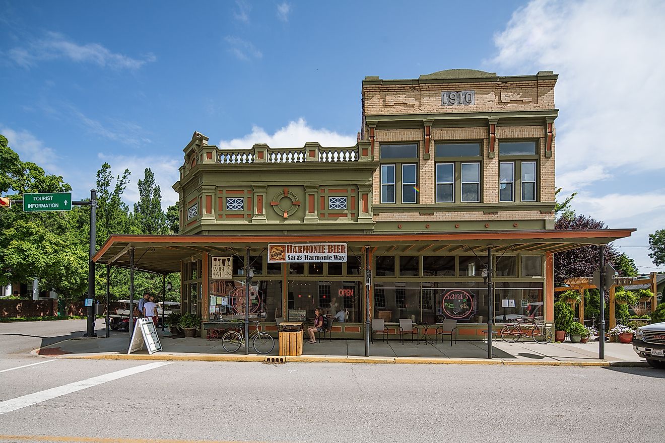 street view in new harmony, indiana