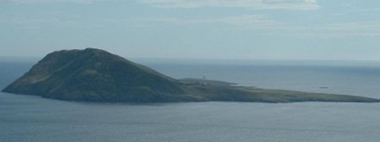 Bardsey Island off of the Welsh coast.