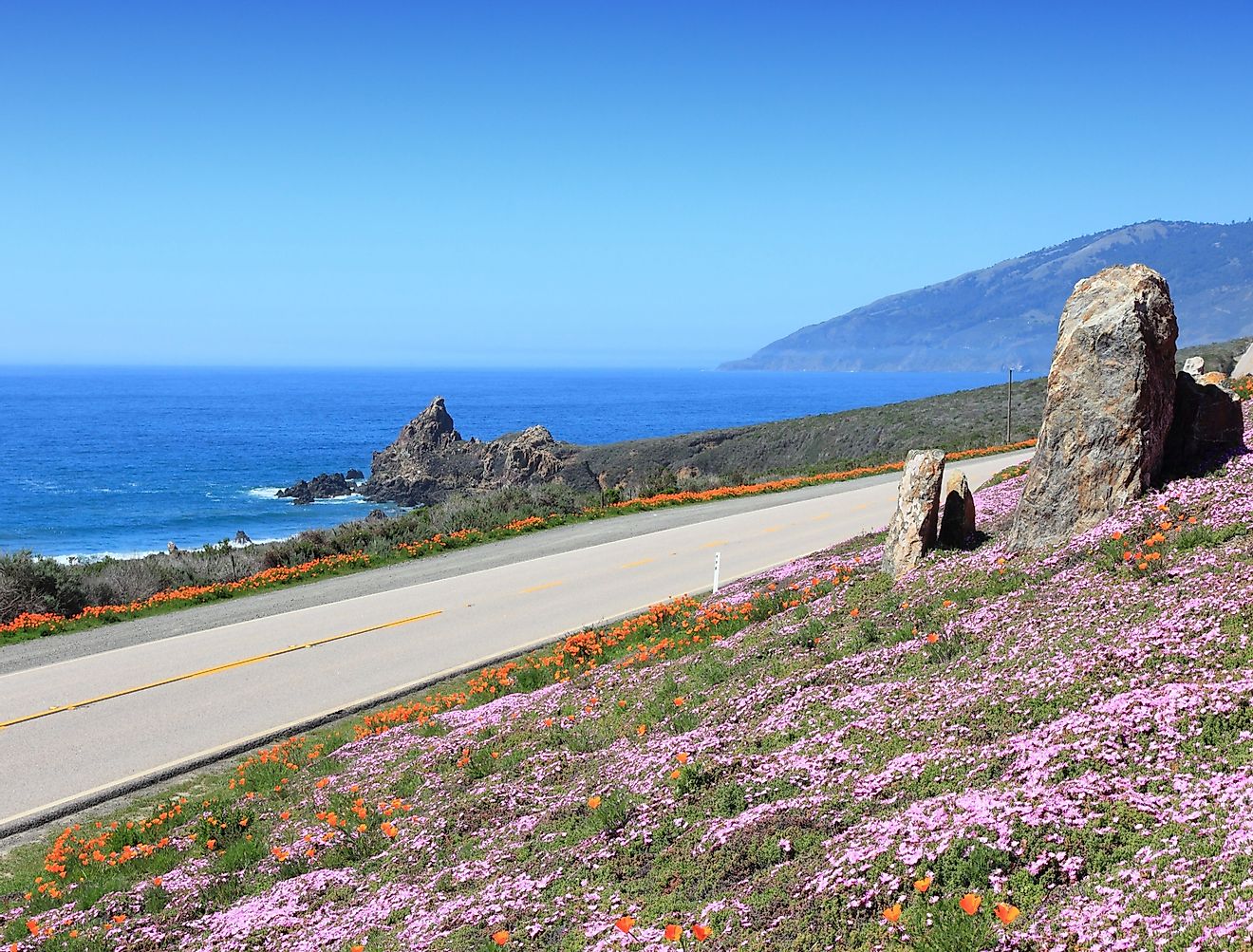 California, United States - Pacific Coast Highway scenic drive. Image credit Tupungato via shutterstock