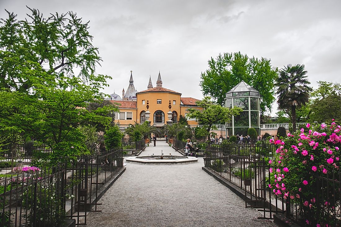 The Orto Botanico di Padova (Botanical Garden of Padua). Editorial credit: Luca Lorenzelli / Shutterstock.com