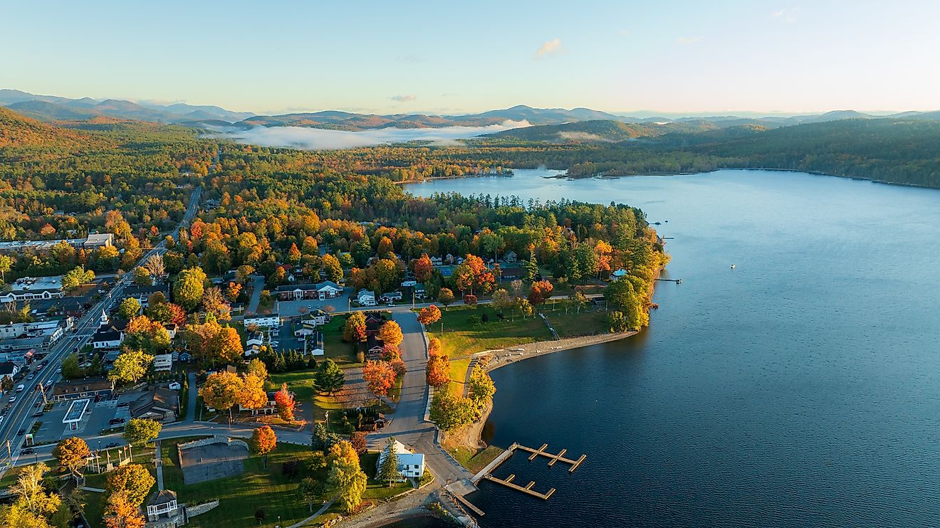 Schroon Lake, New York.
