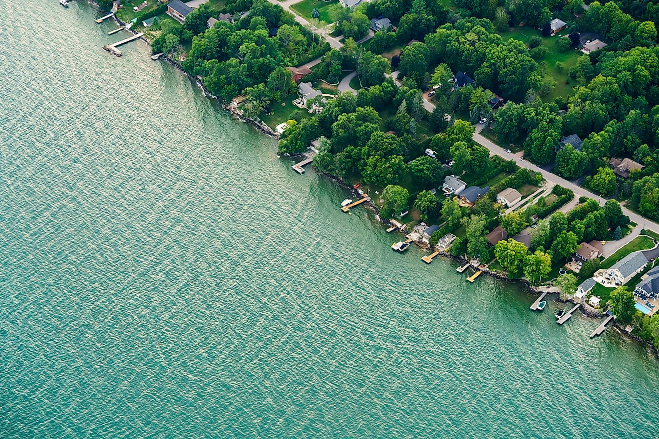 Lake Ontario near Toronto, Ontario.