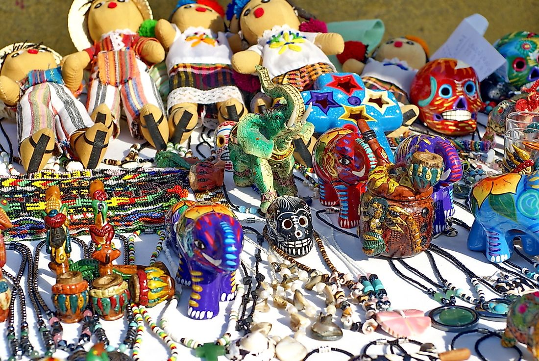 Handmade crafts for sale in Belize. 