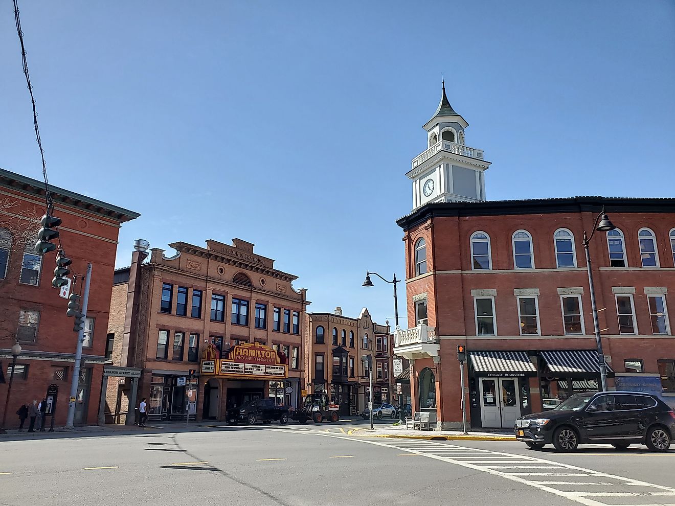 On a sunny spring day in Hamilton, New York, via Boogich / iStock.com