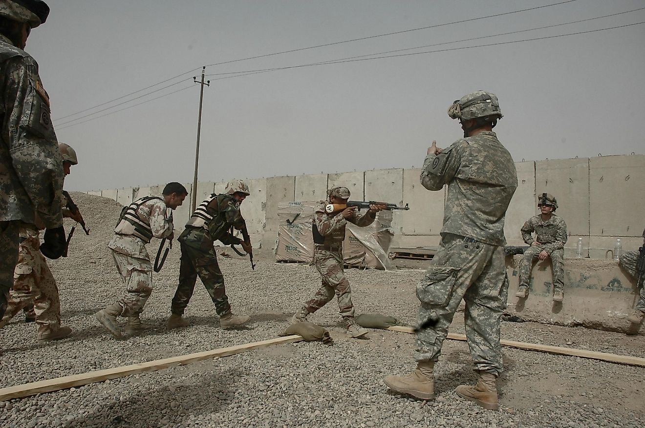 The 2003 invasion of Iraq was just the first step of the Iraq War. Image credit: Christopher Landis / Shutterstock.com