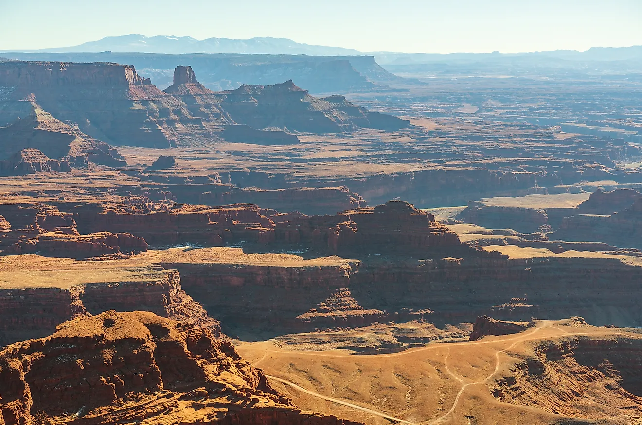 Dead Horse Point State Park in San Juan County, Utah. 