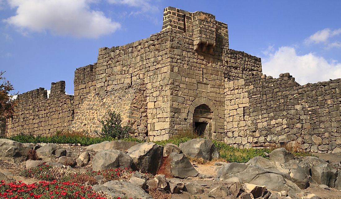 Qasr al-Azraq was the headquarters of Thomas Edward Lawrence's Arab Revolt.