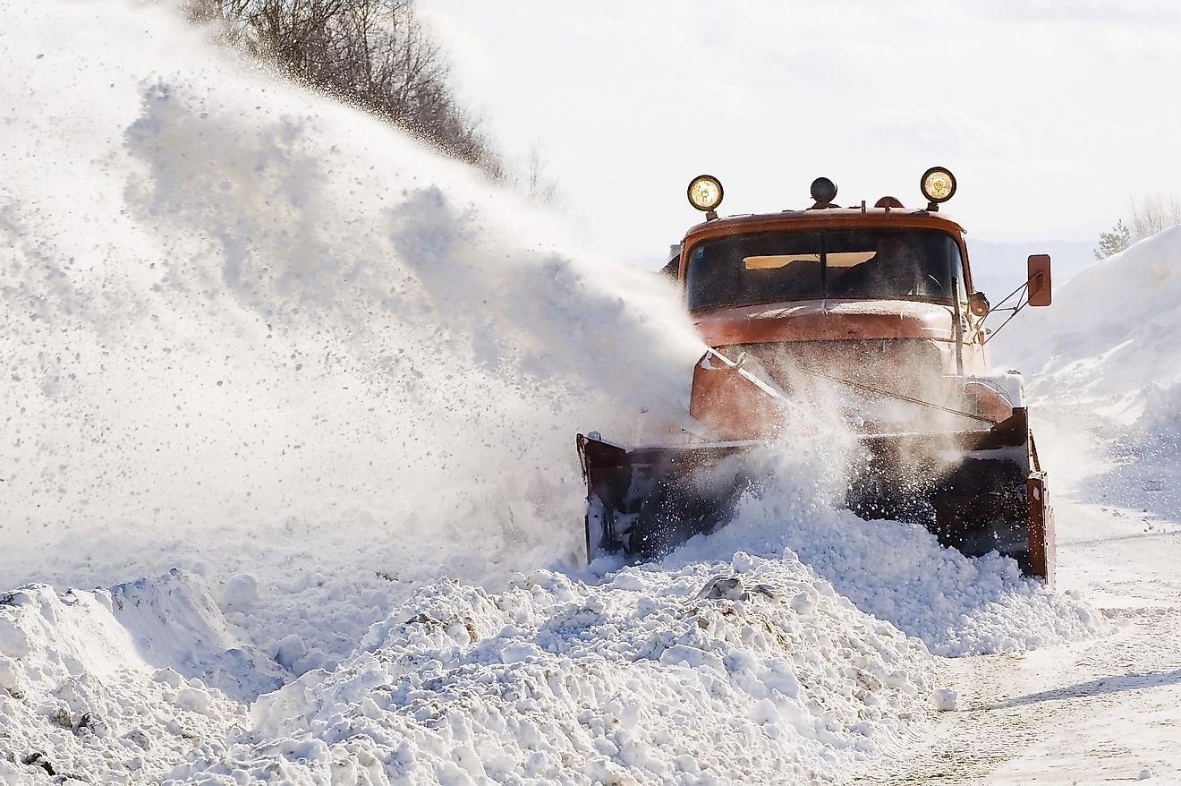 List Of The Worst Winter Storms In America By Cost WorldAtlas