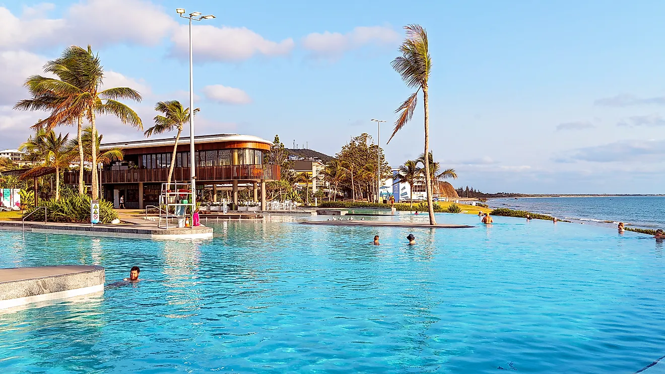 A pool along the beach in Yeppoon, Queensland. Editorial credit: Jackson Stock Photography / Shutterstock.com