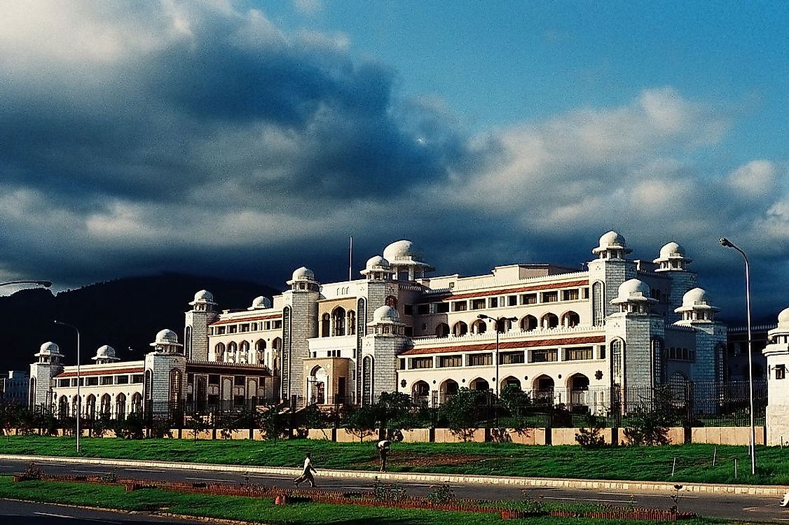 Prime Minister's Secretariat in Islamabad.