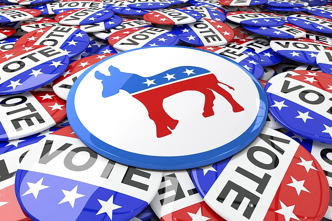 Donkey is the symbol of democratic party in the US