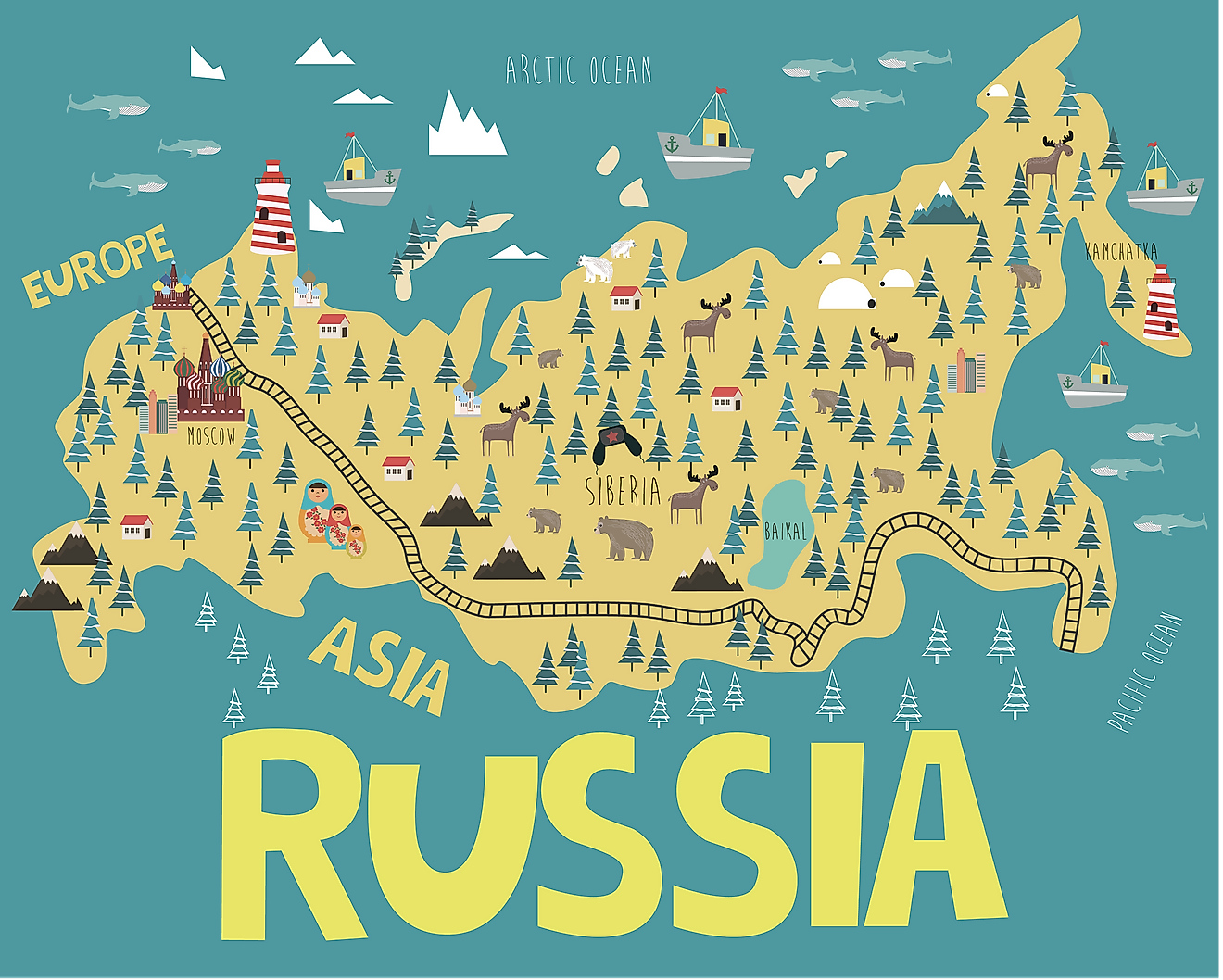 Russia map