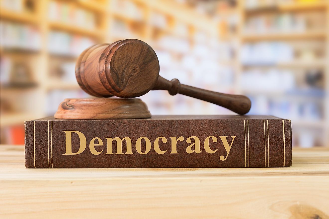 Democracy refers to the belief that the government and its officials in the United States should be accountable to the people.