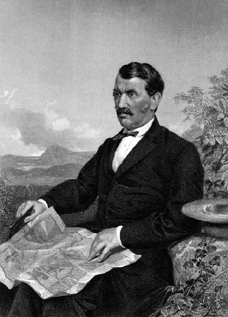 David Livingstone traveled throughout much of Africa, oncluding towards the extents of the Nile and Zambezi Rivers, in the middle of the 19th Century.