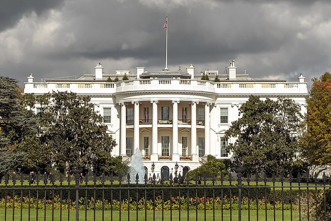 The White House was rebuilt from 1814 to 1817.